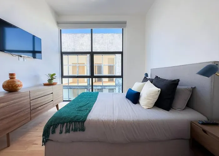 Apartment Depto Roma Nte, Rooftop Grill+gym, 2 Bed, Shops *