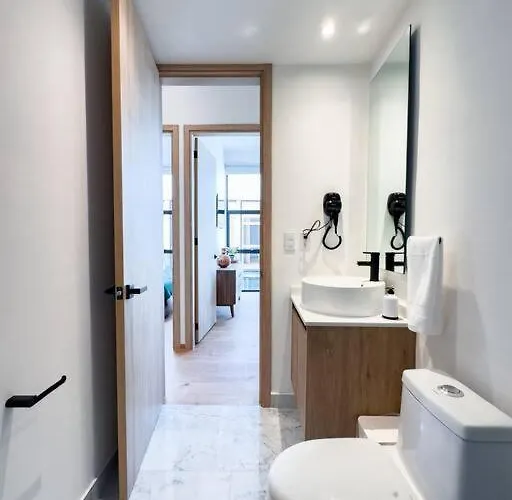 Depto Roma Nte, Rooftop Grill+gym, 2 Bed, Shops Apartment Mexico City