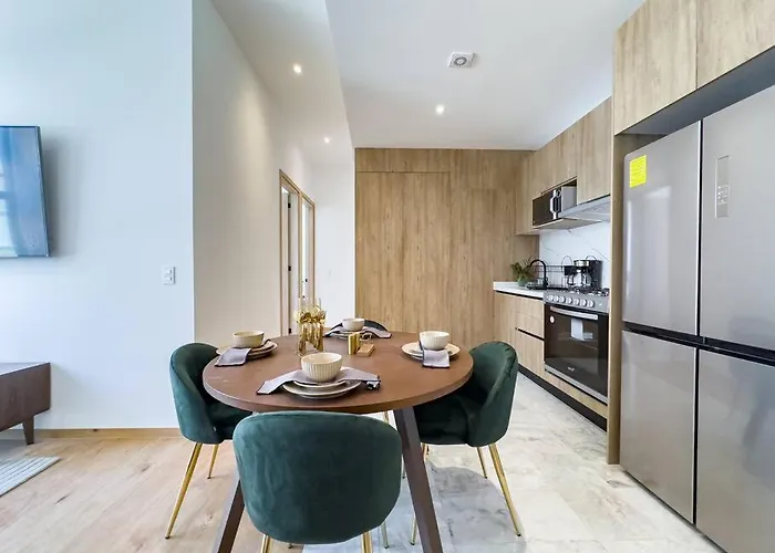 Depto Roma Nte, Rooftop Grill+gym, 2 Bed, Shops Apartment