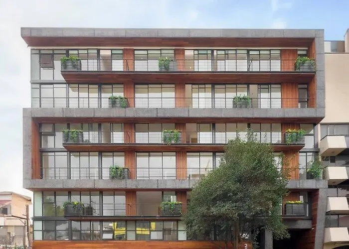 Depto Roma Nte, Rooftop Grill+gym, 2 Bed, Shops
